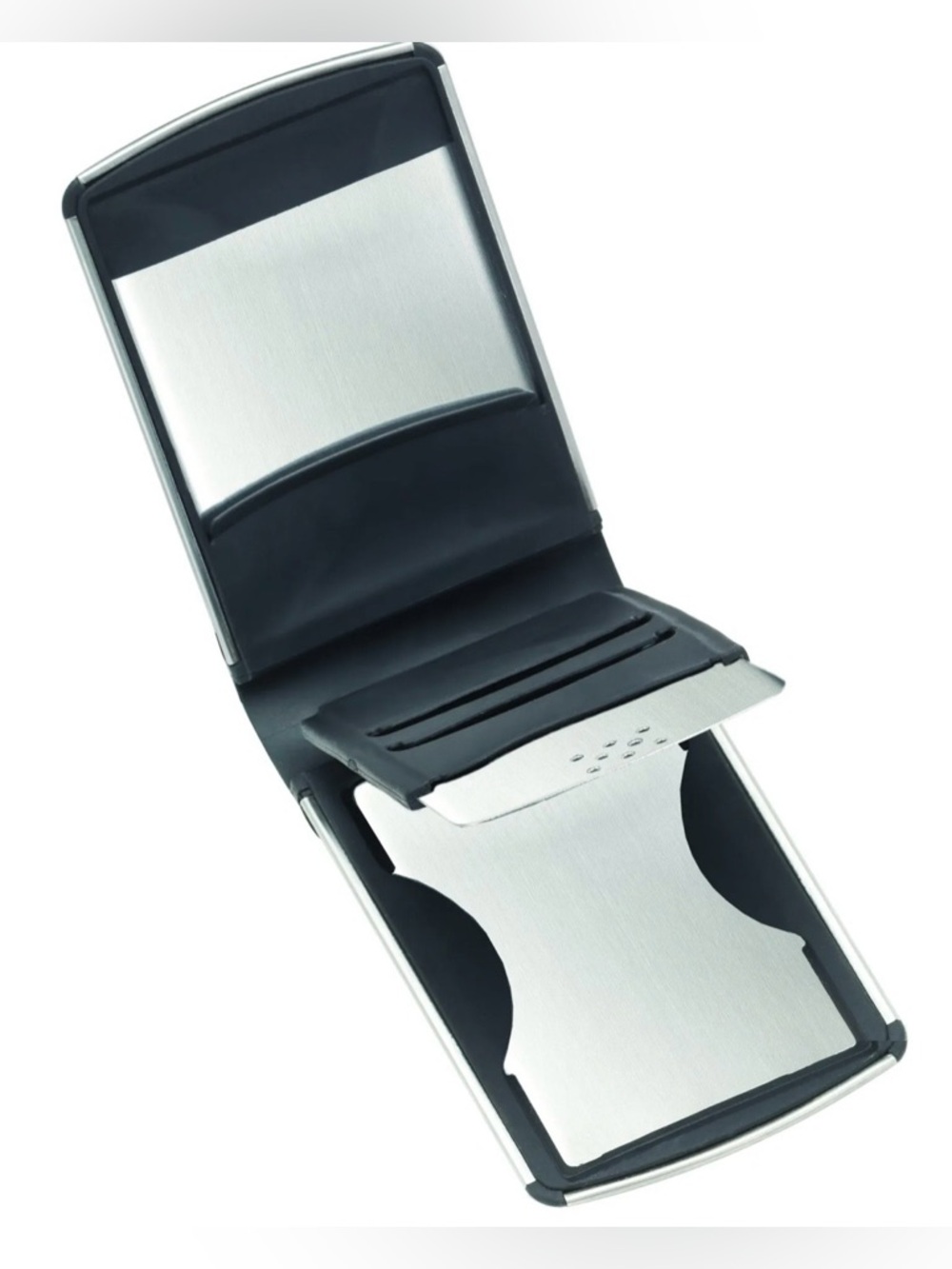 The Zippo Stainless Steel Bi Folding Wallet